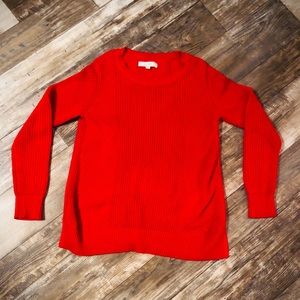 Loft • Red Sweater